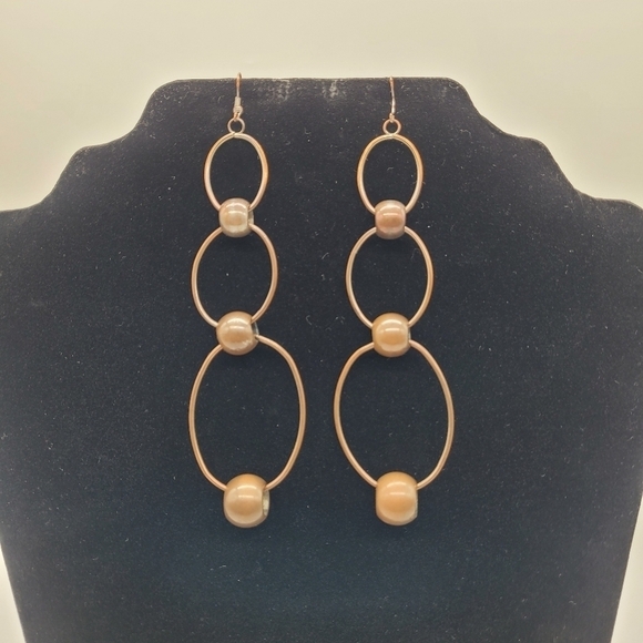 Jewelry - Vintage African Look Drop Earrings​​​